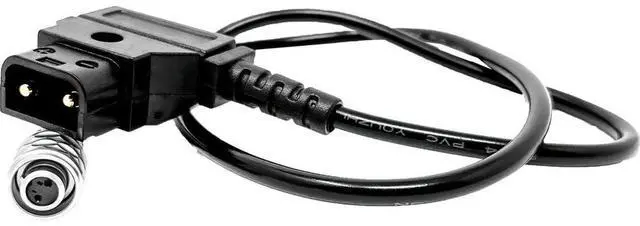 Alt view image 3 of 5 - Kondor Blue 48" D-Tap Male to 2-Pin Power Cable for BMPCC 4K/6K Pro Camera,Black