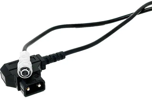 Alt view image 5 of 5 - Kondor Blue 48" D-Tap Male to 2-Pin Power Cable for BMPCC 4K/6K Pro Camera,Black