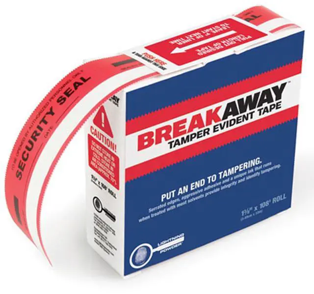 Main image of Safariland Breakaway Tamper Evident Tape, 1.38"x108' #3-4005