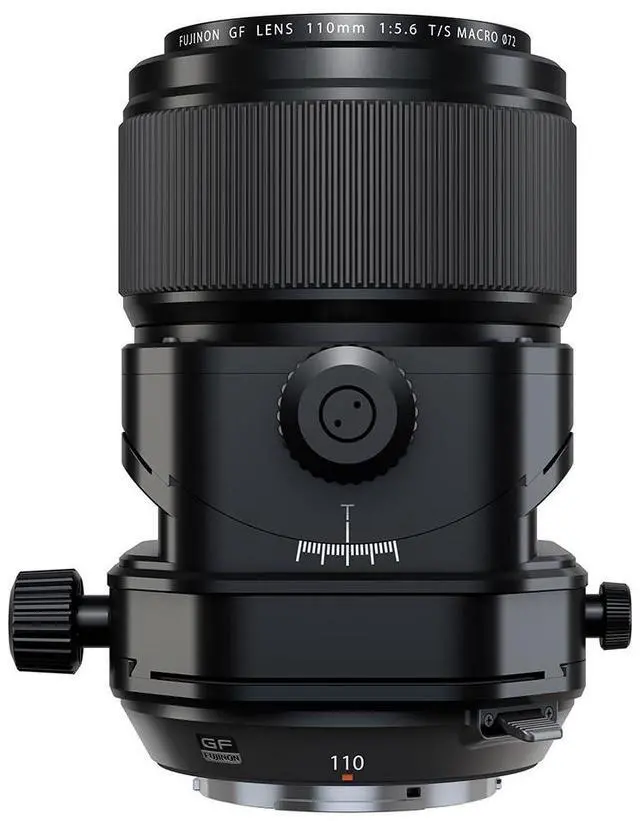 Alt view image 2 of 7 - Fujifilm Fujinon GF 110mm f/5.6 T/S Macro Lens, Bundle with 72mm Filter Kit, Lens Wrap, Lens Shade, Lens Cleaner, Cleaning Kit, Lens Cap Tether and Cleaning Cloth