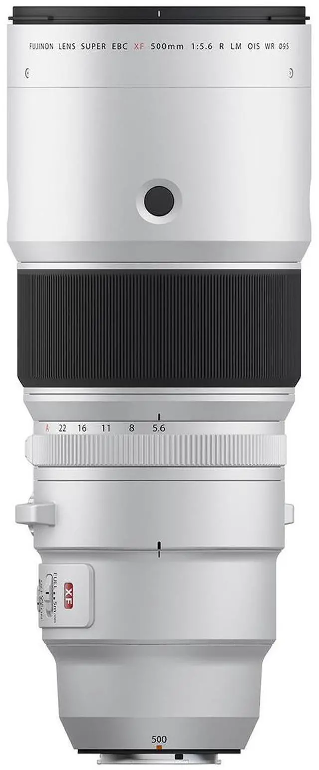 Alt view image 8 of 13 - Fujifilm XF 500mm F5.6 R LM OIS WR Full-Frame Lens, White