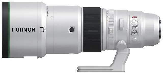 Alt view image 10 of 13 - Fujifilm XF 500mm F5.6 R LM OIS WR Full-Frame Lens, White