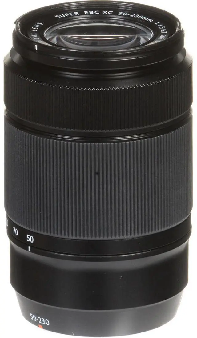 Alt view image 6 of 6 - Fujifilm XC 50-230mm f/4.5-6.7 OIS II Lens, Black, Bundle with 58mm Filter Kit and Lens Wrap