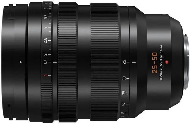 Alt view image 8 of 10 - Panasonic Lumix 25-50mm f/1.7 Leica DG Vario-Summilux ASPH Lens