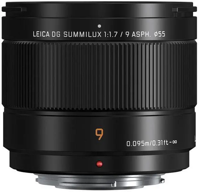 Main image of Panasonic LUMIX G Leica DG Summilux 9mm f/1.7 Aspherical Lens for Micro Four Thirds