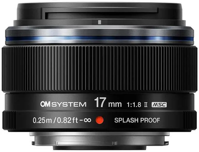 Alt view image 2 of 7 - OM SYSTEM M.Zuiko Digital 17mm f/1.8 II Lens for Micro Four Thirds #V336020BW000