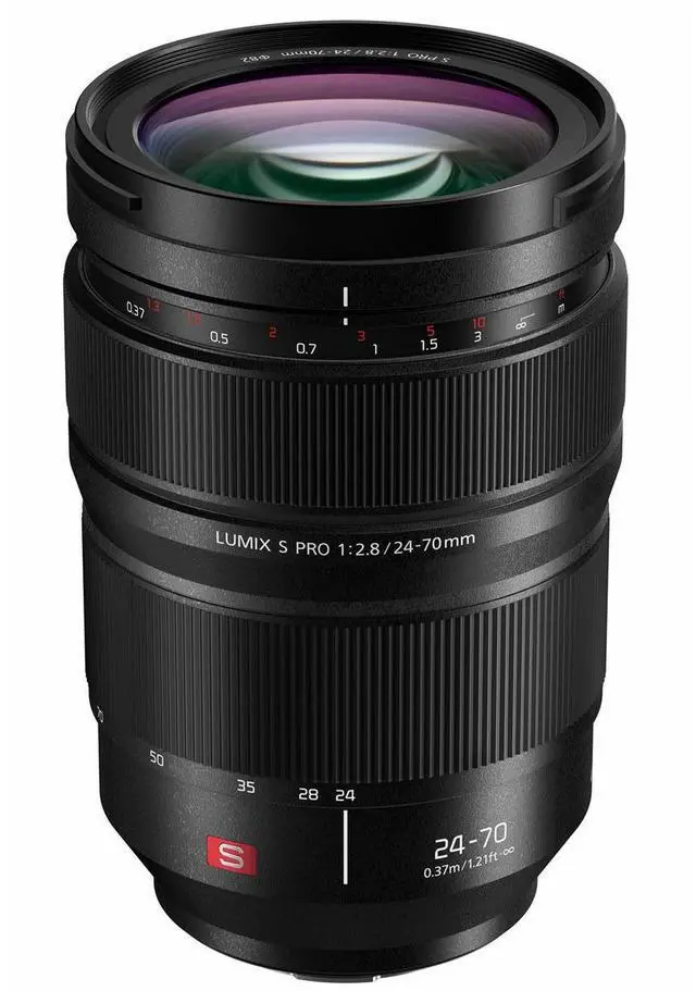 Alt view image 2 of 6 - Panasonic LUMIX S PRO 24-70mm f/2.8 Lens for L Mount, Bundle with Hoya NXT Plus 82mm UV+CPL Filter Kit, Cleaning Kit, Cleaning Cloth