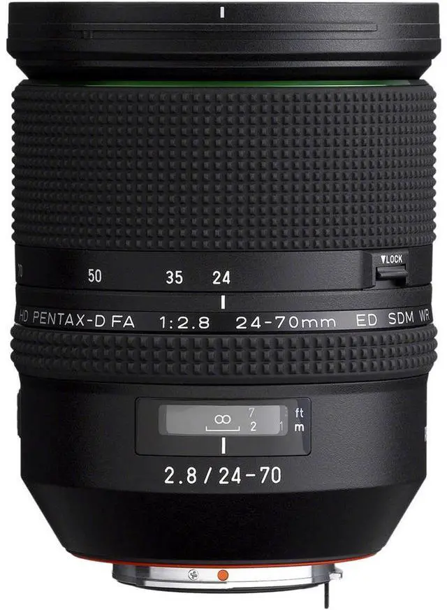 Alt view image 10 of 15 - Pentax HD D-FA 24-70mm f/2.8 ED SDM WR Lens