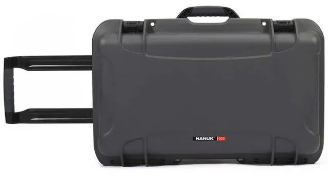 Alt view image 3 of 3 - Nanuk 935 Waterproof Carry-On Hard Case with Wheels Empty - Graphite