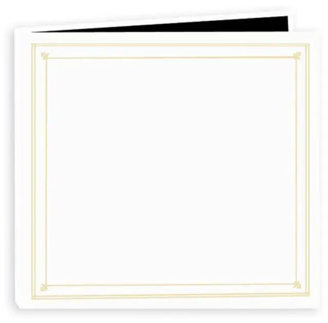 Main image of Pioneer Photo Album Full Size Post Style Album, Holds 204 4x6" Photos 6 Per Page, Bright White