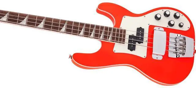 Alt view image 7 of 7 - Jackson X Series Concert Bass CBXNT DX IV Electric Guitar, Laurel Fingerboard, Rocket Red