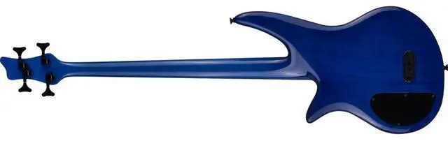 Alt view image 3 of 4 - Jackson X Series Spectra Bass SBXQ IV Electric Guitar, Laurel Fingerboard, Amber Blue Burst