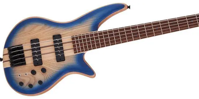 Alt view image 6 of 7 - Jackson Pro Series Spectra Bass SBP V 5-String Electric Guitar, Caramelized Jatoba Fingerboard, Blue Burst