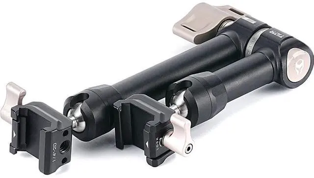 Alt view image 2 of 7 - Tilta Pro Articulating Arm with Dual Ball Heads, NATO Clamps #TA-PAA-B
