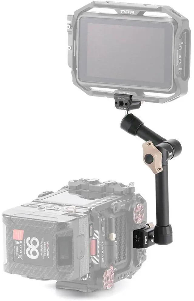 Alt view image 4 of 7 - Tilta Pro Articulating Arm with Dual Ball Heads, NATO Clamps #TA-PAA-B