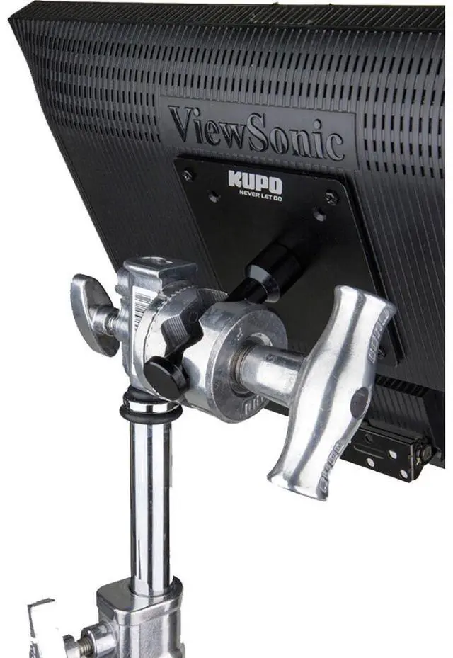 Alt view image 3 of 4 - Kupo 5" Monitor Mounting Plate with Baby Pin #KG028611