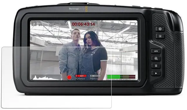 Alt view image 3 of 5 - Blackmagic Design Pocket Cinema Camera 4K - With Glass Screen Protector