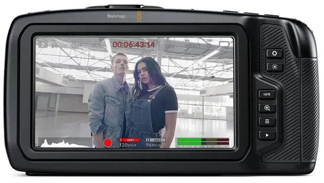 Alt view image 5 of 5 - Blackmagic Design Pocket Cinema Camera 4K - With Glass Screen Protector