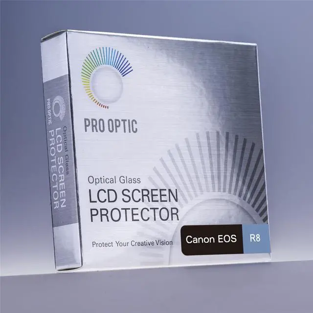 Alt view image 6 of 6 - ProOptic Glass LCD Screen Protector Kit for Canon EOS R8 Camera