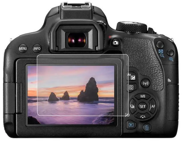 Main image of ProOptic Glass Screen Protector for the Canon T6, T7