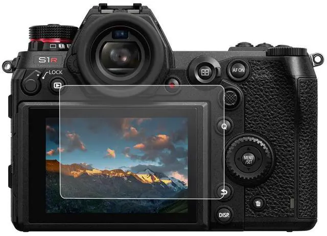 Alt view image 5 of 7 - ProOptic Glass Screen Protector for the Nikon Z7, Z7II/Nikon Z6, Z6II/Nikon Z5/Nikon Z9/Panasonic LUMIX S1/Panasonic LUMIX S1R