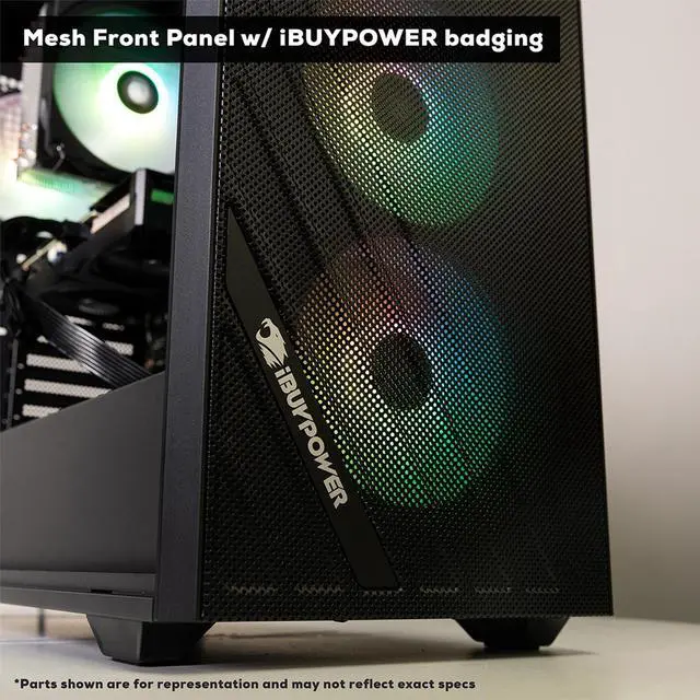 Alt view image 12 of 14 - iBUYPOWER Scale Gaming Desktop - AMD Ryzen 5 4500, AMD Radeon RX 6400 4GB, 16GB DDR4 RGB RAM, 1TB NVMe SSD _SCA5R6401