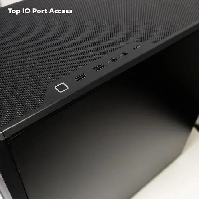 Alt view image 14 of 14 - iBUYPOWER Scale Gaming Desktop - AMD Ryzen 5 4500, AMD Radeon RX 6400 4GB, 16GB DDR4 RGB RAM, 1TB NVMe SSD _SCA5R6401