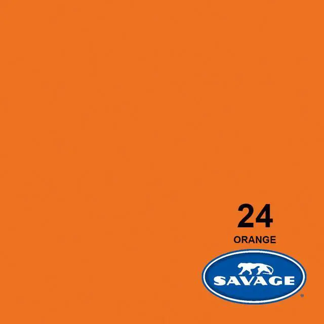 Alt view image 5 of 9 - Savage 53" x 12yds Background Paper (#24 Orange)