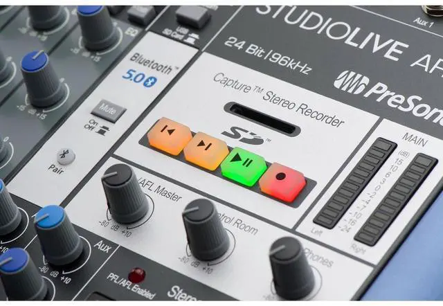 Alt view image 9 of 9 - PreSonus StudioLive AR12c 12-Channel USB-C Compatible Hybrid Audio Interface