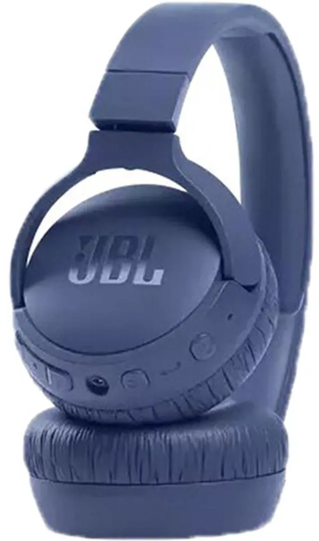 Alt view image 9 of 14 - JBL Tune 660NC Wireless On-Ear Active Noise Cancelling Headphones (Blue)
