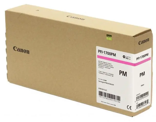 Alt view image 6 of 6 - Canon PFI-1700 Extra High Yield Ink Cartridge - Photo Magenta