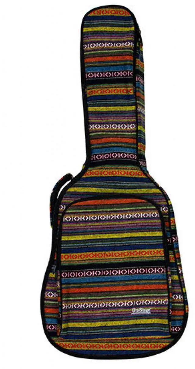 Alt view image 2 of 5 - Striped Acoustic Guitar Bag