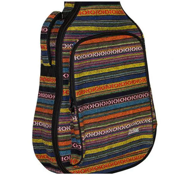 Alt view image 5 of 5 - Striped Acoustic Guitar Bag