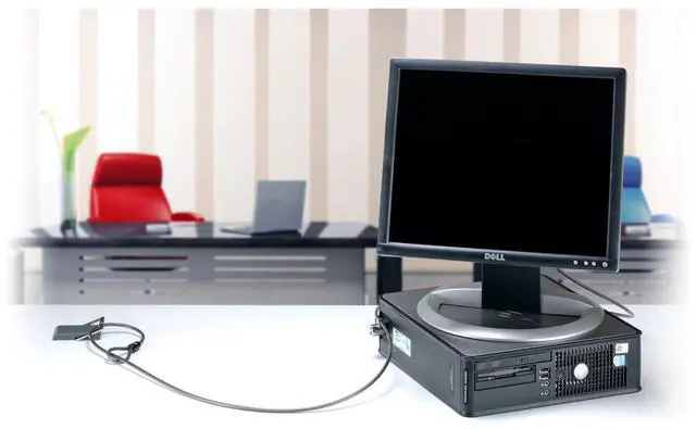 Alt view image 11 of 14 - Kensington Desk Mount Cable Anchor K64613WW