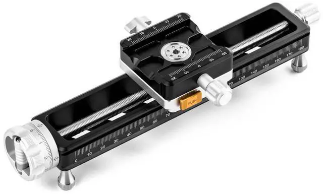 Alt view image 3 of 8 - Macro Focus Rail Nisi Nm200S - 360 Rotatable Stable Macro Slide/Macro Adjustment Slide/Macro Focusing Rail For Macro Photography