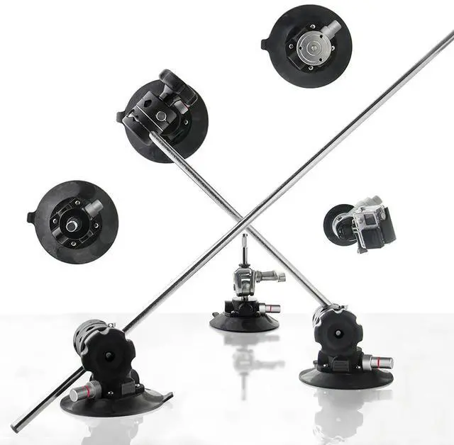 Alt view image 3 of 5 - Kupo 6" Metal Pump Suction Cup with Swivel Coupler for 2" Pipe #KG120311