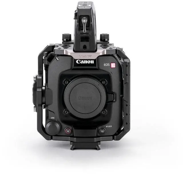 Alt view image 2 of 7 - Tilta Base Cage Kit for Canon C400 Camera, Black