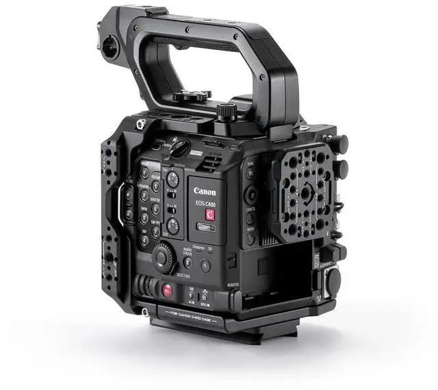 Alt view image 3 of 7 - Tilta Base Cage Kit for Canon C400 Camera, Black