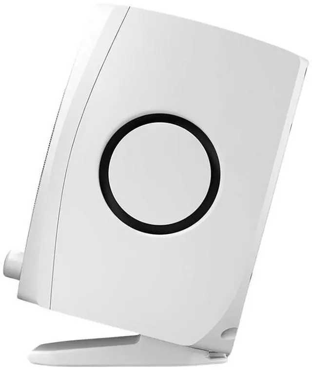 Alt view image 10 of 12 - Adam  Audio D3V Active Desktop Monitoring System (White)