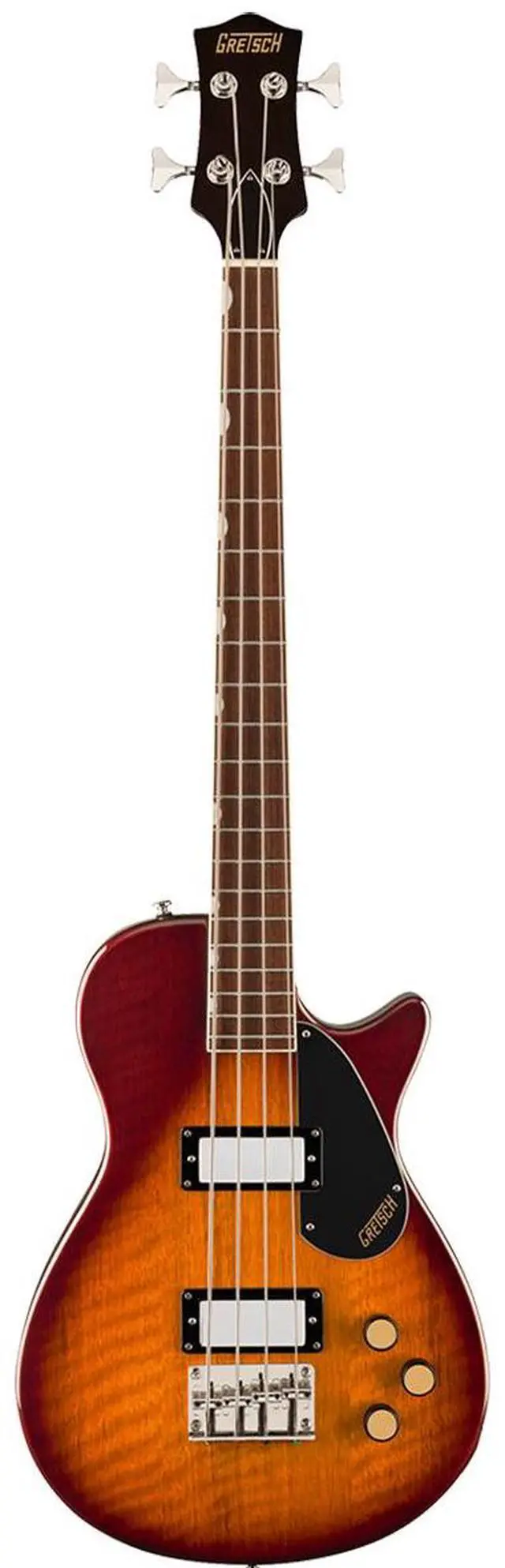 Main image of Gretsch Gretsch Streamliner Jet Club Bass Single-Cut Bass Guitar, Laurel Fingerboard, Havana Burst