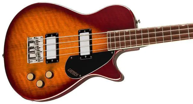 Alt view image 4 of 6 - Gretsch Gretsch Streamliner Jet Club Bass Single-Cut Bass Guitar, Laurel Fingerboard, Havana Burst