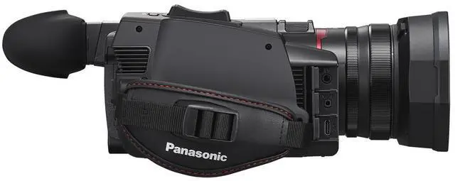 Alt view image 7 of 15 - Panasonic X1600 4K Camcorder for Directors, Wide Angle Telephoto Lens with 24x Zoom, Hybrid O.I.S., 4K High-Precision AF with Face Detection, Heat Dispersing Design, Wireless Controls - HC-X1600