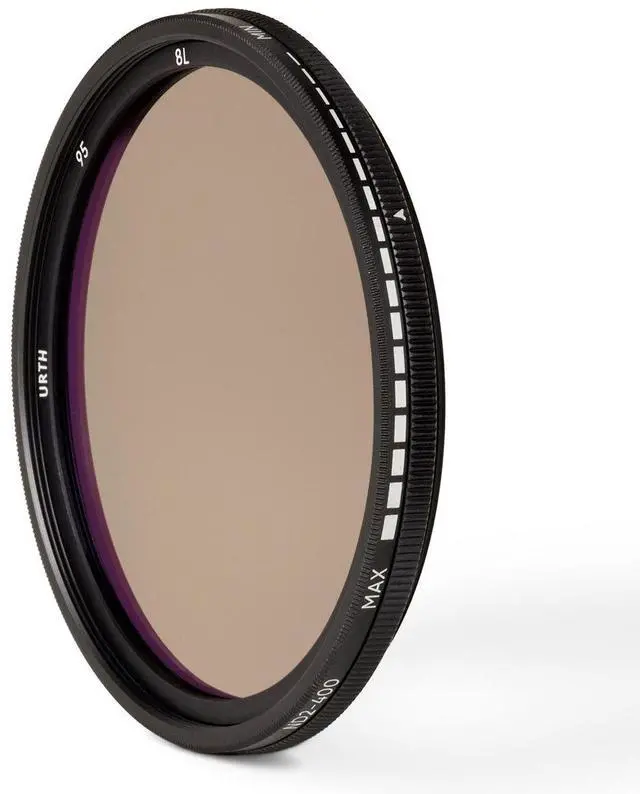 Alt view image 3 of 11 - Urth 95mm Circular Variable ND2-400 1-8.6 Stop Lens Filter #UNDX400ST95