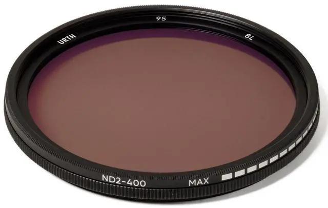 Main image of Urth 95mm Circular Variable ND2-400 1-8.6 Stop Lens Filter #UNDX400ST95