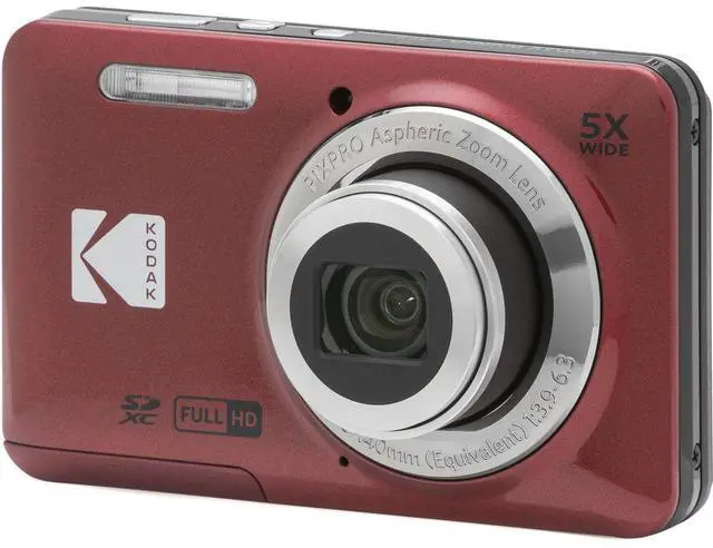 Alt view image 17 of 19 - Kodak PIXPRO FZ55 Friendly Zoom Digital Camera, Red #FZ55-RD