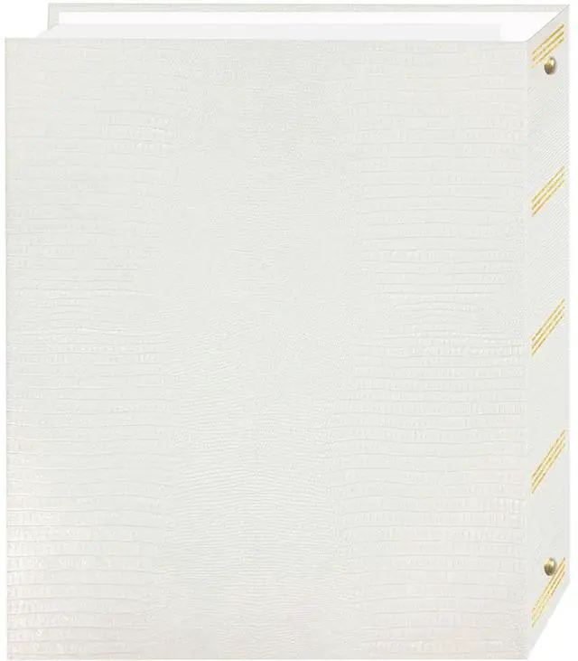 Alt view image 5 of 5 - Magnetic Self-Stick 3-Ring Photo Album 100 Pages (50 Sheets), White