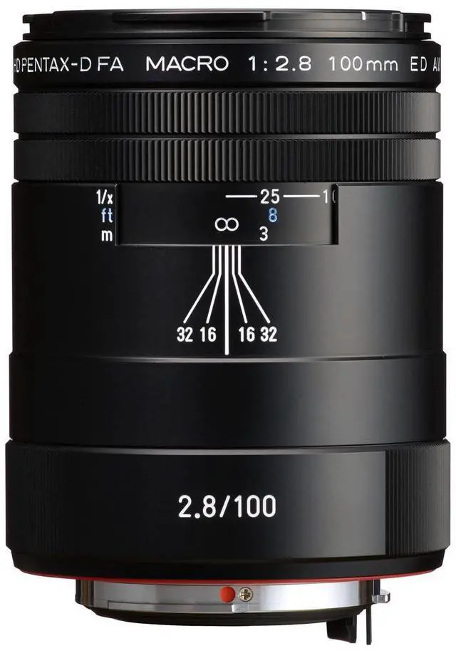 Alt view image 2 of 7 - Pentax HD Pentax-D FA Macro 100mm f/2.8 ED AW Lens, Black