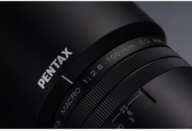 Alt view image 7 of 7 - Pentax HD Pentax-D FA Macro 100mm f/2.8 ED AW Lens, Black