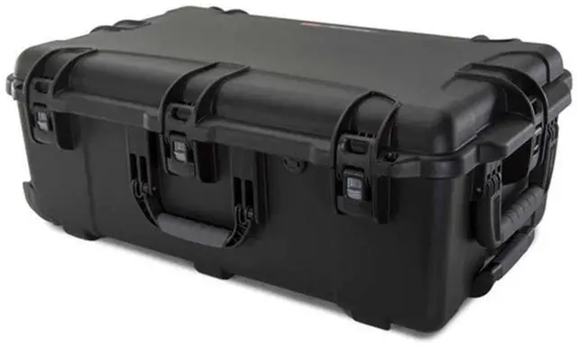 Alt view image 3 of 6 - Nanuk Wheeled 963 Waterproof Hard Case w/Lid Organizer & Padded Dividers, Black