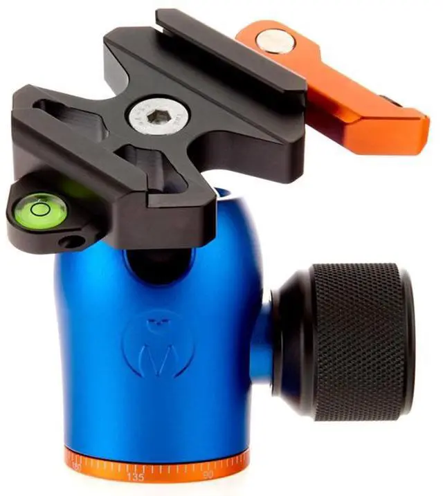Alt view image 2 of 3 - 3 Legged Thing AirHed Pro Lever Ball Head, 88 lbs Payload, Ocean Blue
